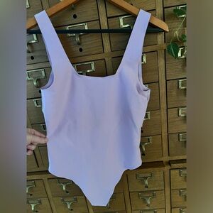 Lavender Sleeveless Parade Bodysuit Size Medium